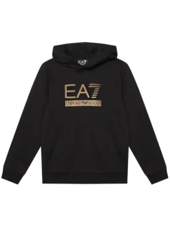 EA7 Emporio Armani Dres 7B000355 AF13512 MC004 Czarny Regular Fit