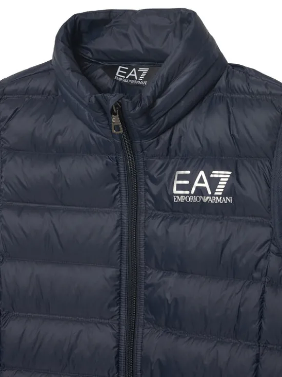 EA7 Emporio Armani Kamizelka 7B000034 AF12477 UB102 Granatowy Regular Fit
