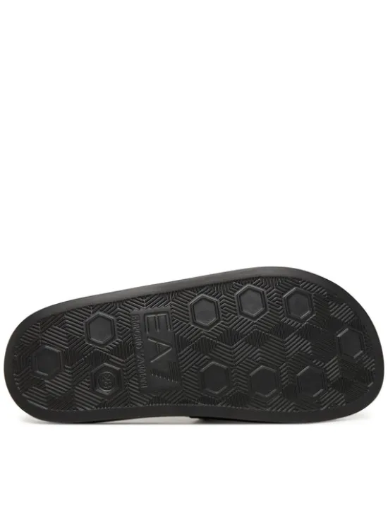 EA7 Emporio Armani Klapki 7Y000037 AF15118 PC001 Czarny