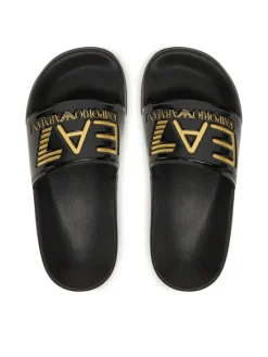EA7 Emporio Armani Klapki 7Y000037 AF15118 PC001 Czarny
