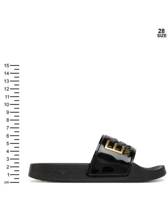EA7 Emporio Armani Klapki 7Y000037 AF15118 PC001 Czarny