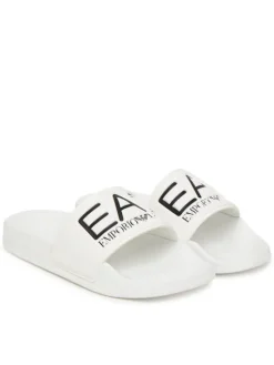 EA7 Emporio Armani Klapki 7Y000037 AF15118 U0001 Biały