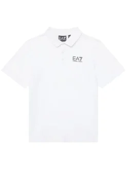 EA7 Emporio Armani Polo 7B000022 AF10378 U0002 Biały Regular Fit