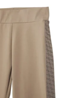 EA7 Emporio Armani Spodnie dresowe 7G000250 AF12484 U6100 Beżowy ciemny Flare Fit