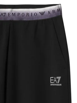 EA7 Emporio Armani Spodnie dresowe 7G000266 AF12501 UC001 Czarny Regular Fit