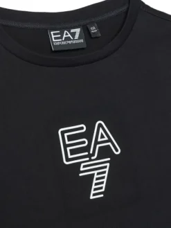 EA7 Emporio Armani T-Shirt 7G000042 AF12503 UC001 Czarny Relaxed Fit