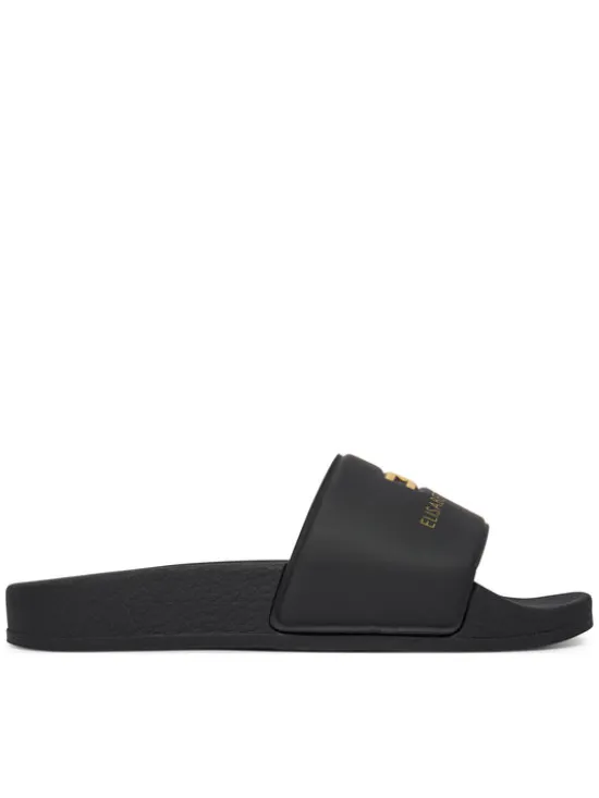 Elisabetta Franchi Klapki F4A0-E0607-1745 M Czarny