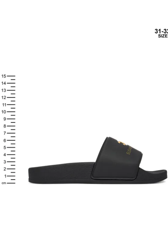 Elisabetta Franchi Klapki F4A0-E0607-1745 M Czarny