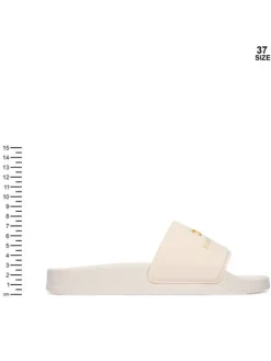 Elisabetta Franchi Klapki F4A0-E0607-1745698-S Écru