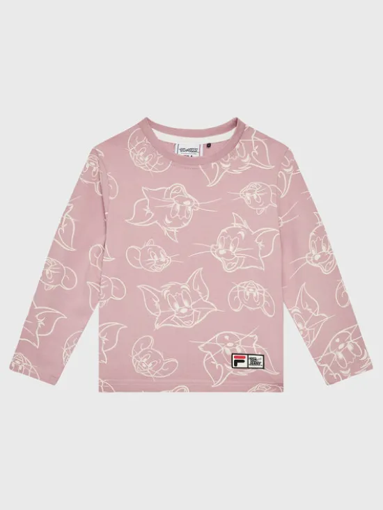 Fila Bluzka Topeka 771173 Fioletowy Regular Fit