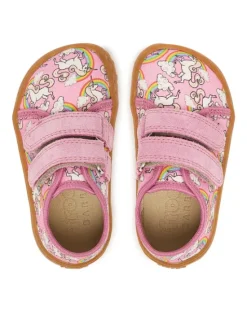 Froddo Kapcie Barefoot Canvas G1700440-12 M Różowy