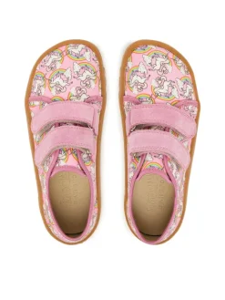 Froddo Kapcie Barefoot Canvas G1700440-12 D Różowy