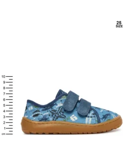 Froddo Kapcie Barefoot Canvas G1700440-6 S Niebieski
