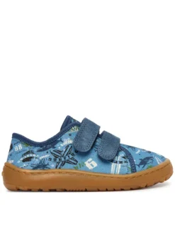 Froddo Kapcie Barefoot Canvas G1700440-6 S Niebieski