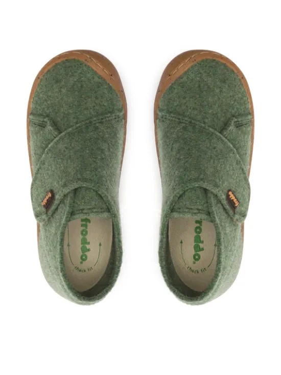 Froddo Kapcie Minni Wooly G1700343-3 S Zielony