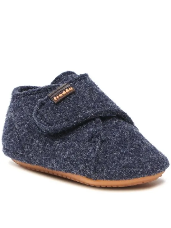 Froddo Kapcie Prewalkers Wooly G1170002 Niebieski