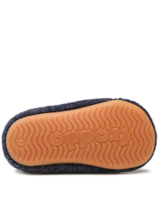 Froddo Kapcie Prewalkers Wooly G1170002 Niebieski