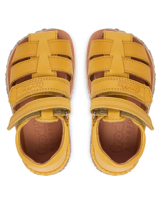 Froddo Sandały Barefoot Flexy F G3150283-5 M Żółty