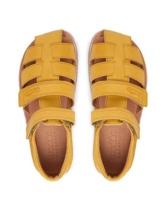 Froddo Sandały Barefoot Flexy F G3150283-5 D Żółty
