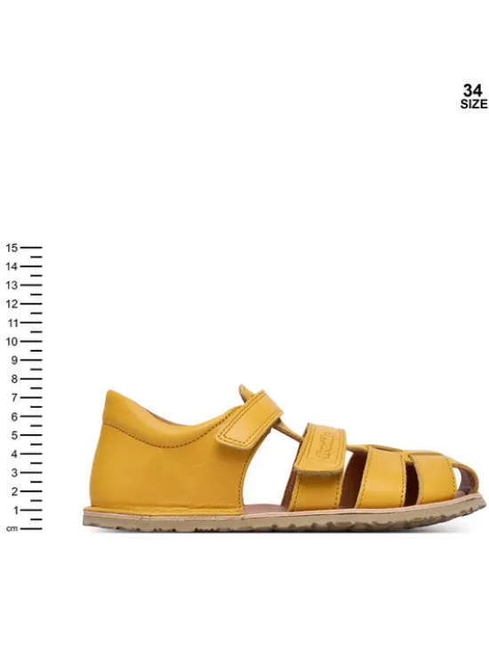 Froddo Sandały Barefoot Flexy F G3150283-5 D Żółty