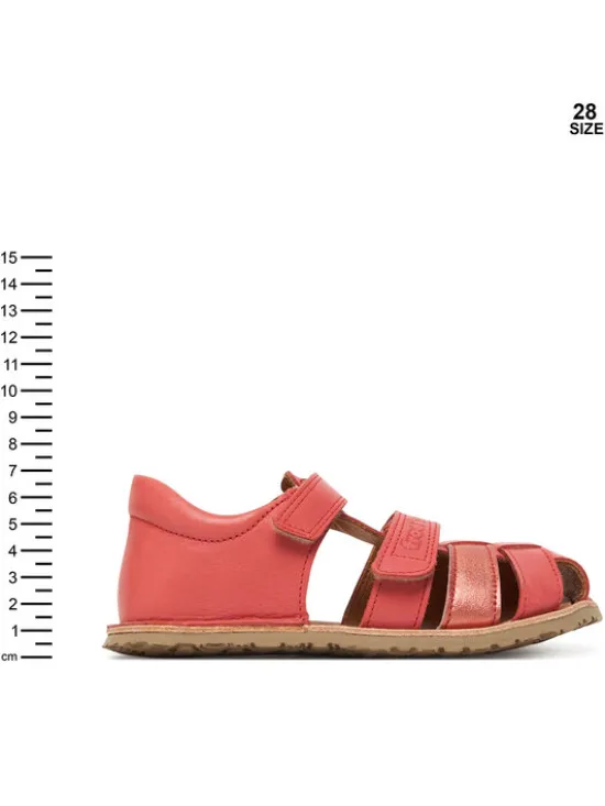 Froddo Sandały Barefoot Flexy F G3150283-17 S Koralowy