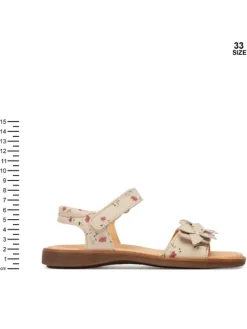 Froddo Sandały Lorine Flowers G3150251-43 S Beżowy