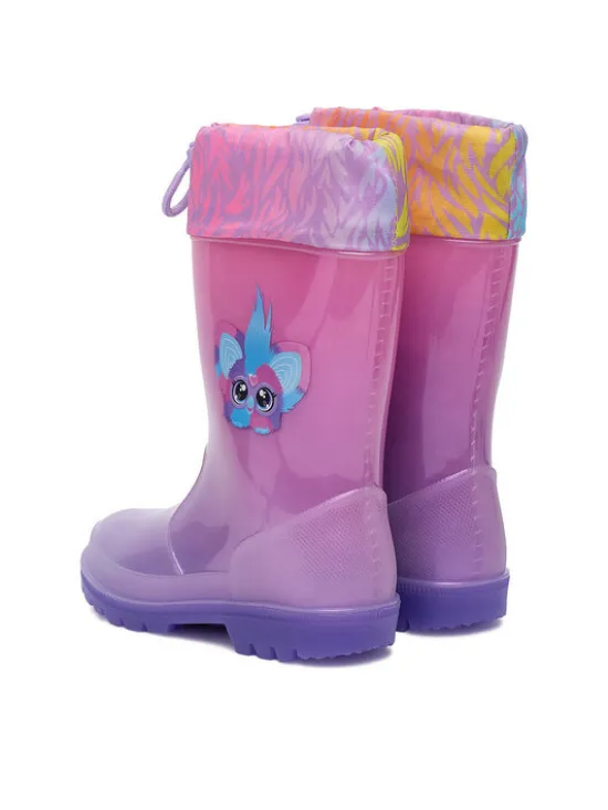 FURBY Kalosze CEO-NJ-AW26-220FUR Fioletowy