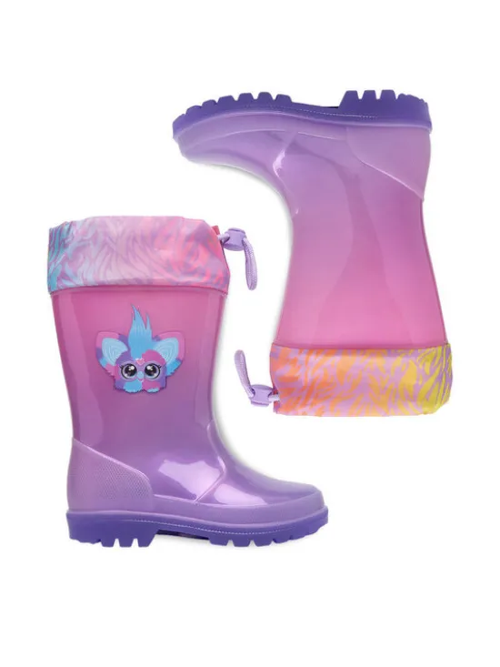 FURBY Kalosze CEO-NJ-AW26-220FUR Fioletowy