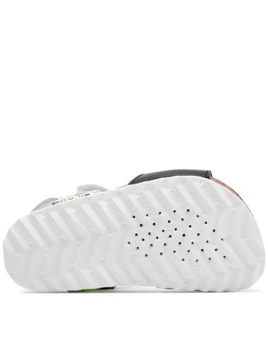 Geox Sandały B Sandal Chalki Boy B152QC 000BC C0552 M Biały