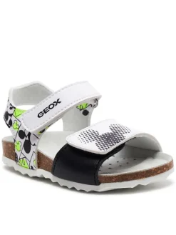 Geox Sandały B Sandal Chalki Boy B152QC 000BC C0552 M Biały