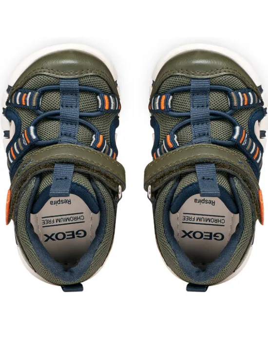 Geox Sandały B Sandal Iupidoo Boy B655PB 0BC14 C3231 Zielony