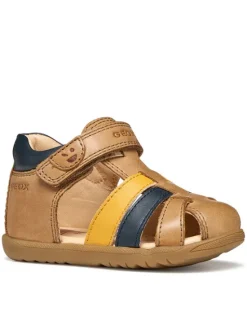 Geox Sandały B Sandal Macchia Boy B254VA 0CL78 CT6F4 Brązowy