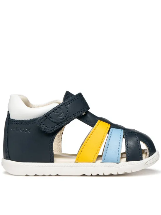 Geox Sandały B Sandal Macchia Boy B254VA 08554 C4229 Granatowy