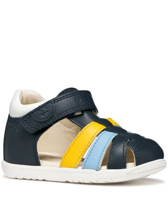Geox Sandały B Sandal Macchia Boy B254VA 08554 C4229 Granatowy