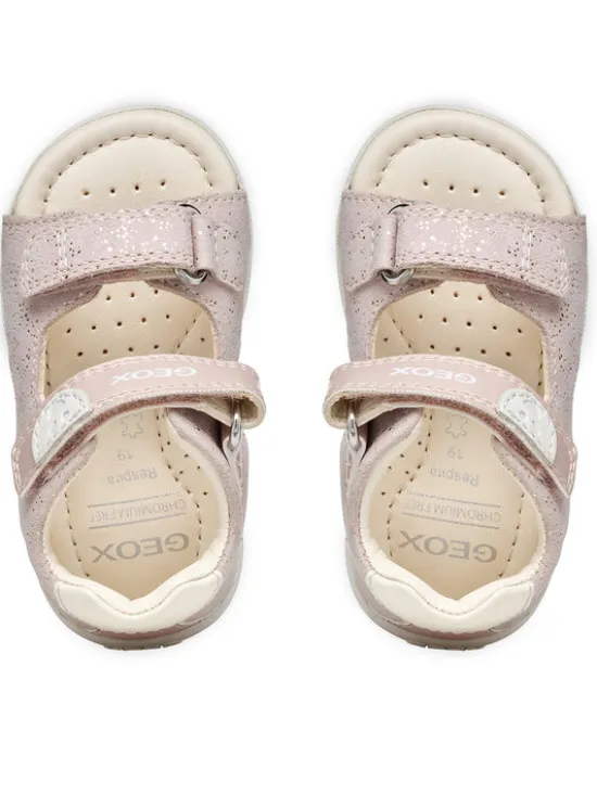 Geox Sandały B Sandal Macchia B254WA 007BC C8556 Różowy