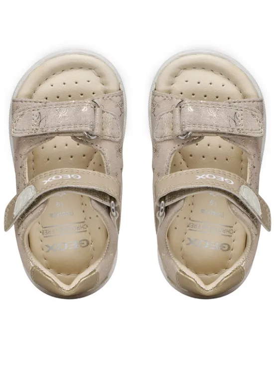 Geox Sandały B Sandal Macchia Gir B254WA 007NF C8560 Różowy