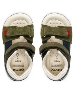 Geox Sandały B Sandal Zapito B556EB 022CL C3024 Khaki