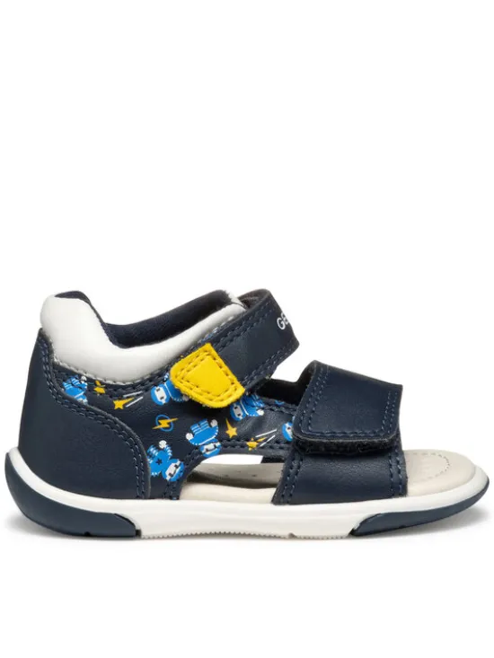 Geox Sandały B Sandal Zapito B556EA 05404 CF42Q Granatowy