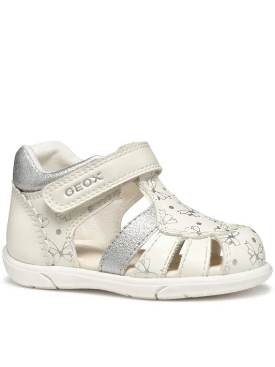 Geox Sandały B Sandal Zapito B556FA 000BC C0007 Biały
