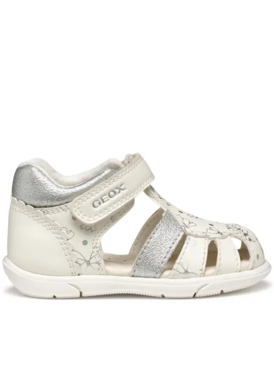 Geox Sandały B Sandal Zapito B556FA 000BC C0007 Biały