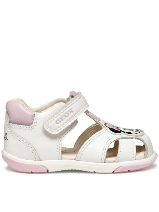 Geox Sandały B Sandal Zapito B556FE 08554 C0406 Biały