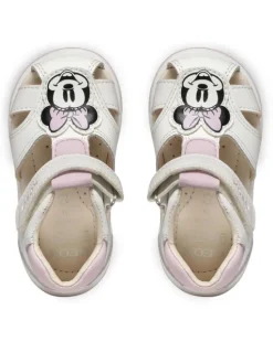 Geox Sandały B Sandal Zapito B556FE 08554 C0406 Biały