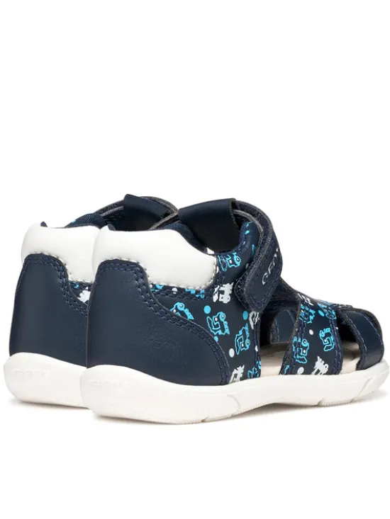Geox Sandały B Sandal Zapito Boy B556EC 05404 C4P1Z Granatowy
