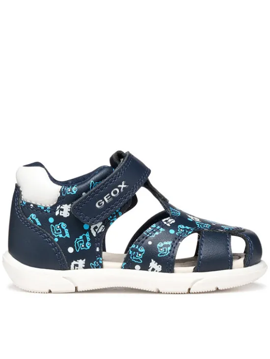 Geox Sandały B Sandal Zapito Boy B556EC 05404 C4P1Z Granatowy