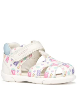 Geox Sandały B Sandal Zapito Girl B556FB 05404 C0270 Biały