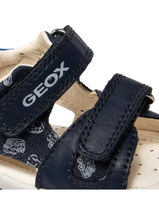 Geox Sandały B S.Elba B. A B02L8A 01054 C4226 Granatowy