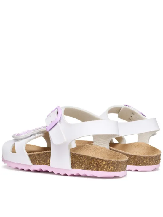 Geox Sandały J Adriel Girl J658MA 05402 C0406 D Biały