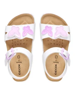Geox Sandały J Adriel Girl J658MA 05402 C0406 D Biały