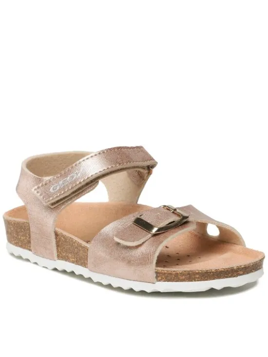 Geox Sandały J Adriel Girl J028MC000BJC8124 S Różowy