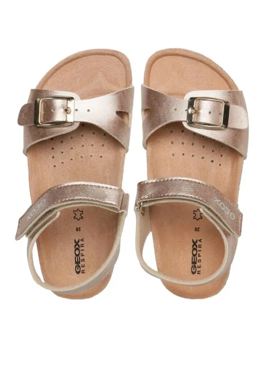 Geox Sandały J Adriel Girl J028MC000BJC8124 S Różowy